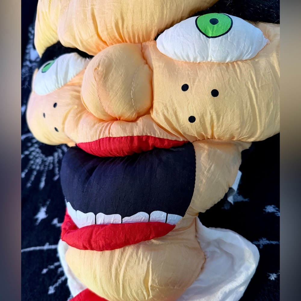 Goosebumps -*Vintage* 1996 Slappy Hanging Plush Head - Picture 6 of 9